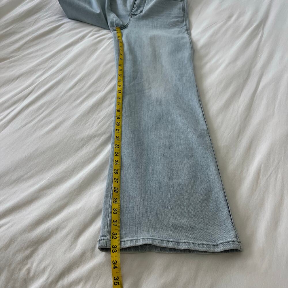 Judy Blue NWT Marco High Rise Tummy Control Top Straight Light Wash Denim Jeans - Picture 7 of 12